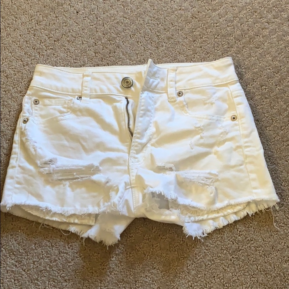 American Eagle HI-Rise Shortie shorts